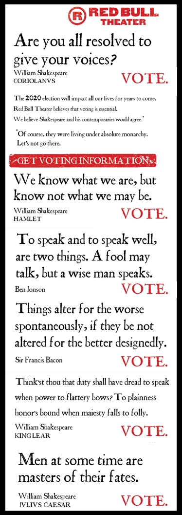 Quotations from Shakespeare, Jonson, & Bacon